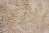 2' x 5' Taupe Natural Rectangular Sheepskin Area Rug