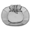 Shiny Silver Elephant Serving Tray