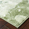 4’x6’ Gray and Ivory Abstract Spatter Area Rug