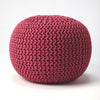 Cool Fuchsia Pink Pouf Ottoman