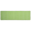 3' X 8' Apple Green Soft Stripes Runner Rug