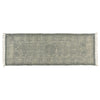 3’ x 8’ Sky Gray Distressed Medallion Runner Rug