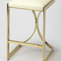 Gold Plated Counter Stool