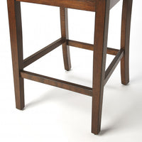 Dark Brown High Pub Stool