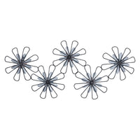 Wire Metal Floral Wall Décor