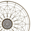 Bohemian Gold Wire Mandala Wall Décor