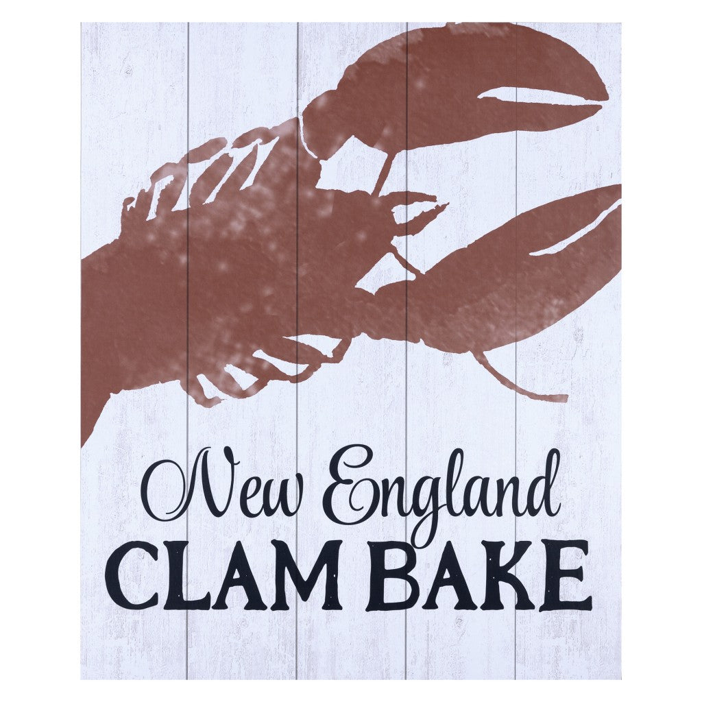 Lobster New England Clam Bake Wall Art