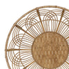 Medium Bohemian Bamboo Decorative Wall Basket