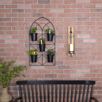 Metal Plant Pots Wall Hanging