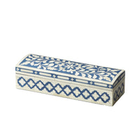 Blue Bone Inlay Storage Box