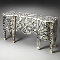 Victoria Black Bone Inlay Buffet