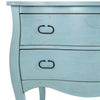 Distressed Blue 2 Drawer Bombay Chest