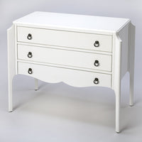 Wilshire Glossy White Accent Chest