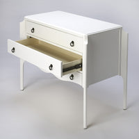 Wilshire Glossy White Accent Chest