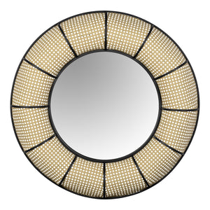 Farmhouse Style Round Wall Mirror