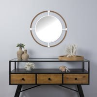 Nautical Round Wall Mirror