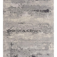 5’ x 8’ Gray Modern Abstract Area Rug