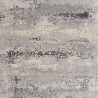 5’ x 8’ Gray Modern Abstract Area Rug