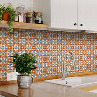 8" X 8" Queen Mosaic Removable Peel and Stick Tiles