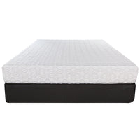 8" Three Layer Gel Infused Memory Foam Smooth Top Mattress Queen