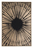 Black and Gold Eye Of The Sun Wall Art