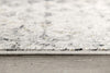 5’ x 8’ Gray and Ivory Distressed Area Rug