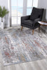 7’ x 10’ Gray Abstract Pattern Area Rug