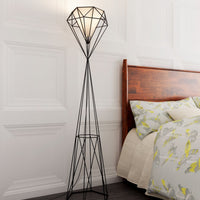 Black Diamond Floor Lamp Black