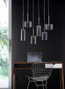 Clear Varying Lantern Ceiling Lamp