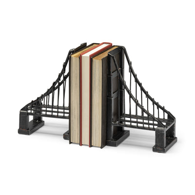 Vintage Look Suspension Bridge Bookends