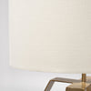 Gold Geometric Design Table Lamp