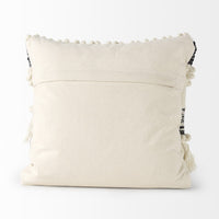 Boho Black and White Accent Pillow Cover