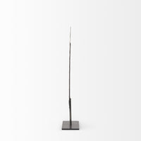 Petite Gray Metal Sculpture