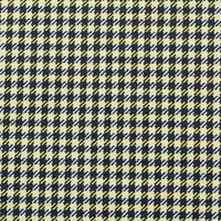 Set of 4 Yellow Houndstooth Pillow Covers