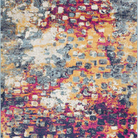 7’ x 10’ Multicolored Abstract Painting Area Rug