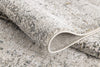 5’ x 8’ Gray and Ivory Abstract Distressed Area Rug