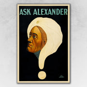 9" x 12" Vintage c1920s Alexander Vintage Magic Wall Art