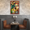 24" x 36" Vintage c1920s Carter Vintage Magic Poster Wall Art