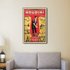 9" x 12" Houdini Handcuff King Vintage Magic Poster Wall Art