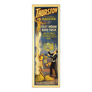18" X 54" Thurston Rope Trick Vintage Magic Poster Wall Art