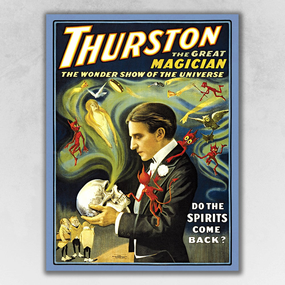 Thurston Spirits Vintage Magic Unframed Print Wall Art