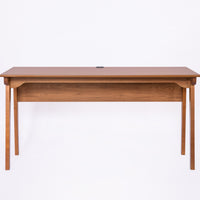 59" Mod Light Cherry Brown Computer Desk