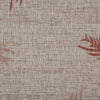 5’ x 7’ Red Palm Leaves Indoor Outdoor Area Rug