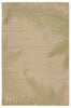 8’ x 9’ Green Palms Indoor Outdoor Area Rug