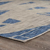 2’ x 3’ Gray Sailboat Indoor Outdoor Scatter Rug