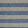 2’ x 3’ Navy Stripes Indoor Outdoor Scatter Rug