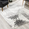 5’ x 8’ Gray Faded Filigree Pattern Area Rug