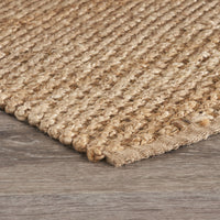 2’ x 3’ Tan Interwoven Mid Century Scatter Rug