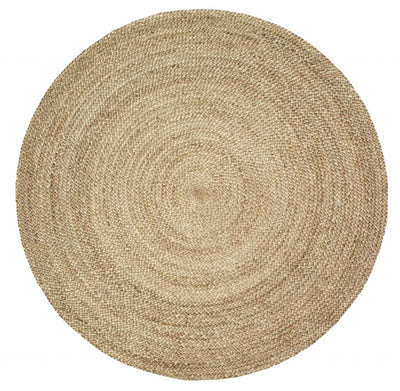 Gray Toned Natural Jute Area Rug