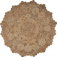 Bursting Medallion Boutique Jute Rug